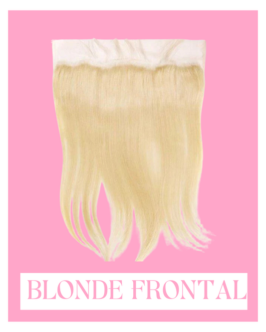 Raw Blonde HD Frontal