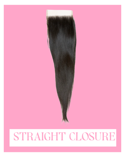 5x5 Raw Straight HD Closure