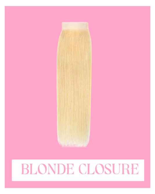 Raw Blonde HD Closure