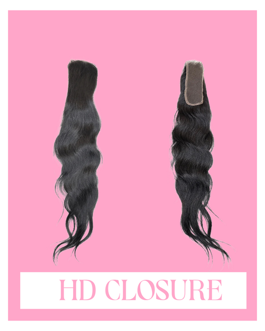 2x6 Raw HD Closure